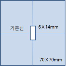 1축 게이지용 연마 범위