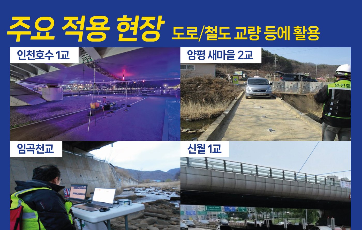 주요 적용 현장 — 도로/철도 교량